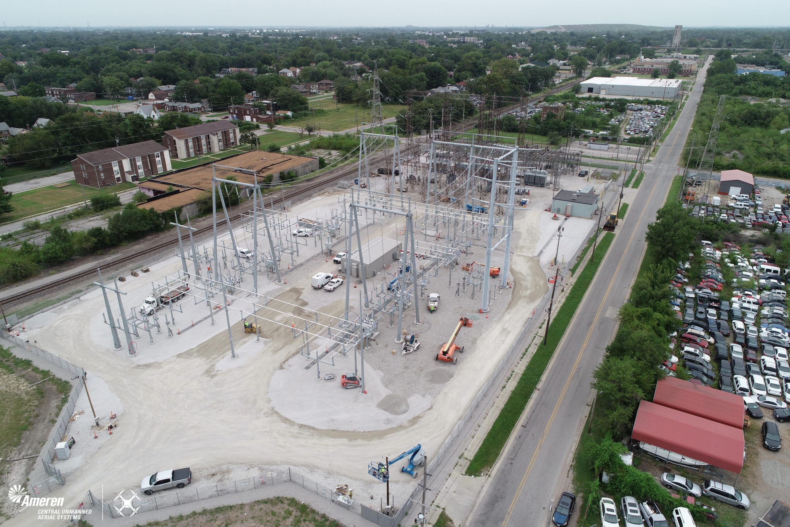 Ameren Illinois Building New Substation Upgrading Reliability In East 